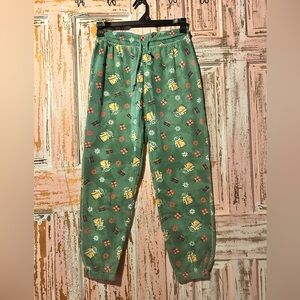 Green Star Wars Festive Print Joggers
